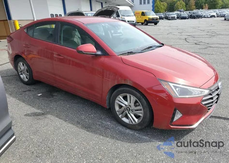 2019 Hyundai Elantra Sel from USA, damaged, VIN 5NPD84LF2KH466097